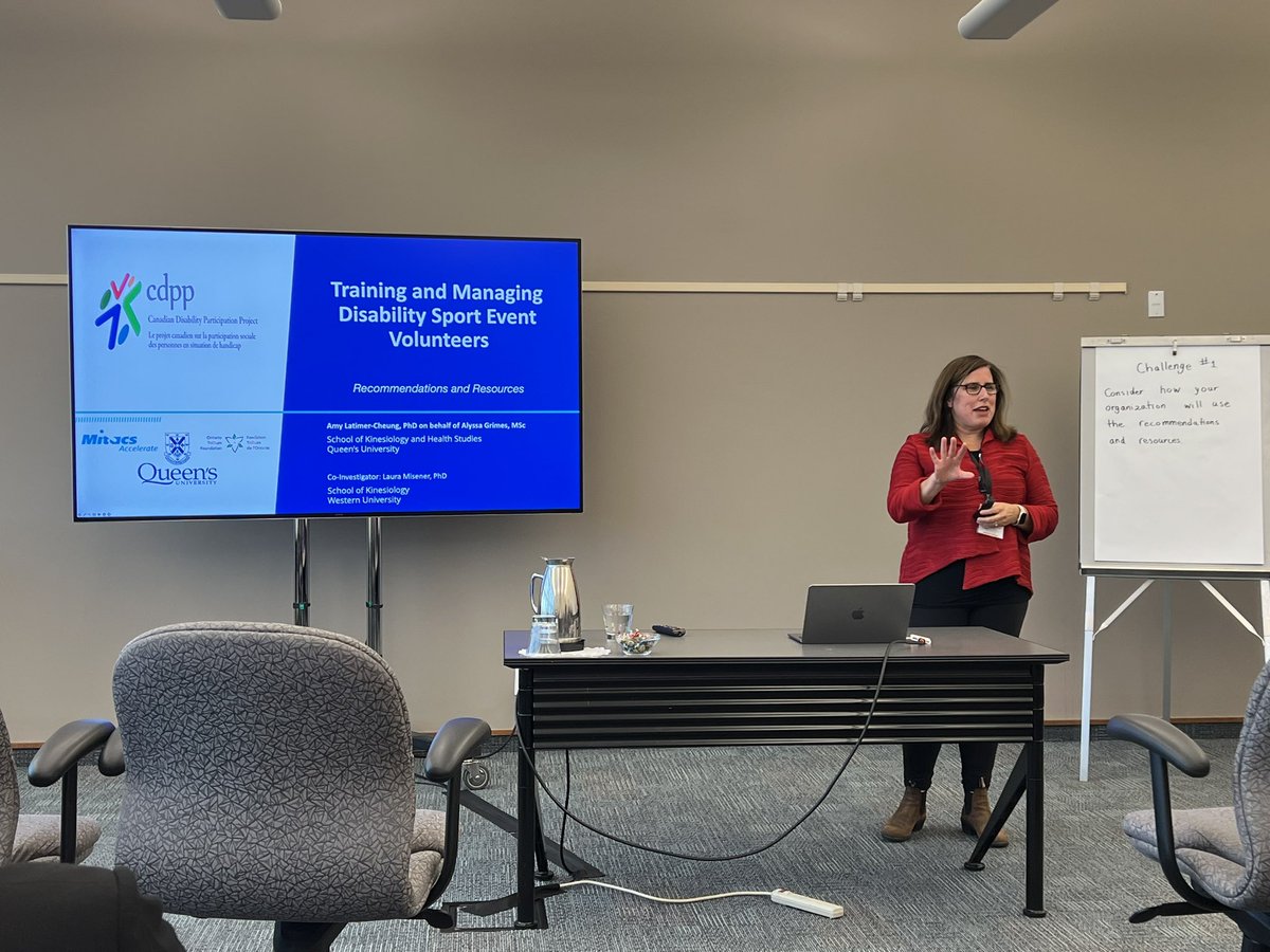 Great to see our work on accessible event volunteer training <a href="/CanDisParPro/">CDPP</a> Thanks to the many collaborators on this work. #parasport