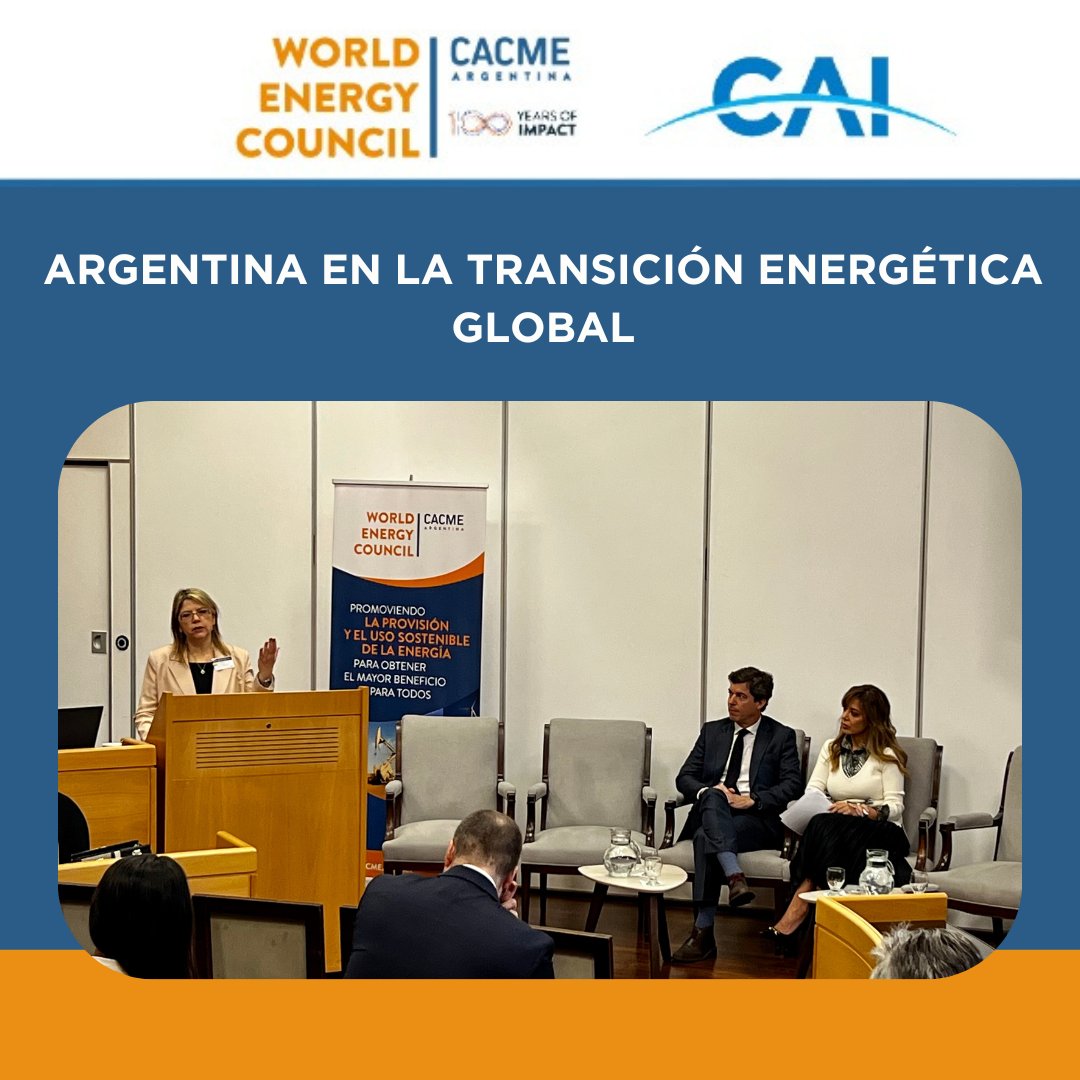 CaIngenieros's tweet photo. ℹ Con foco en la transición energética el Centro Argentino de Ingenieros fue sede del Coloquio “Argentina en la Transición Energética Global”, organizado por el Comité Argentino del Consejo Mundial de Energía @CACME_WEC como parte de la preparación para la participación argentina en el 26º Congreso Mundial de la Energía en 2024. 
Participaron más de 25 destacados referentes del sector público, organismos internacionales y empresas del sector energético, minero y de tecnología del país. 

🔗 Podes ver la nota completa ingresa acá: https://t.co/Z42uT3I4wL

#EnergíaSostenible #TransiciónEnergética #DesarrolloSostenible #InnovaciónEnergética