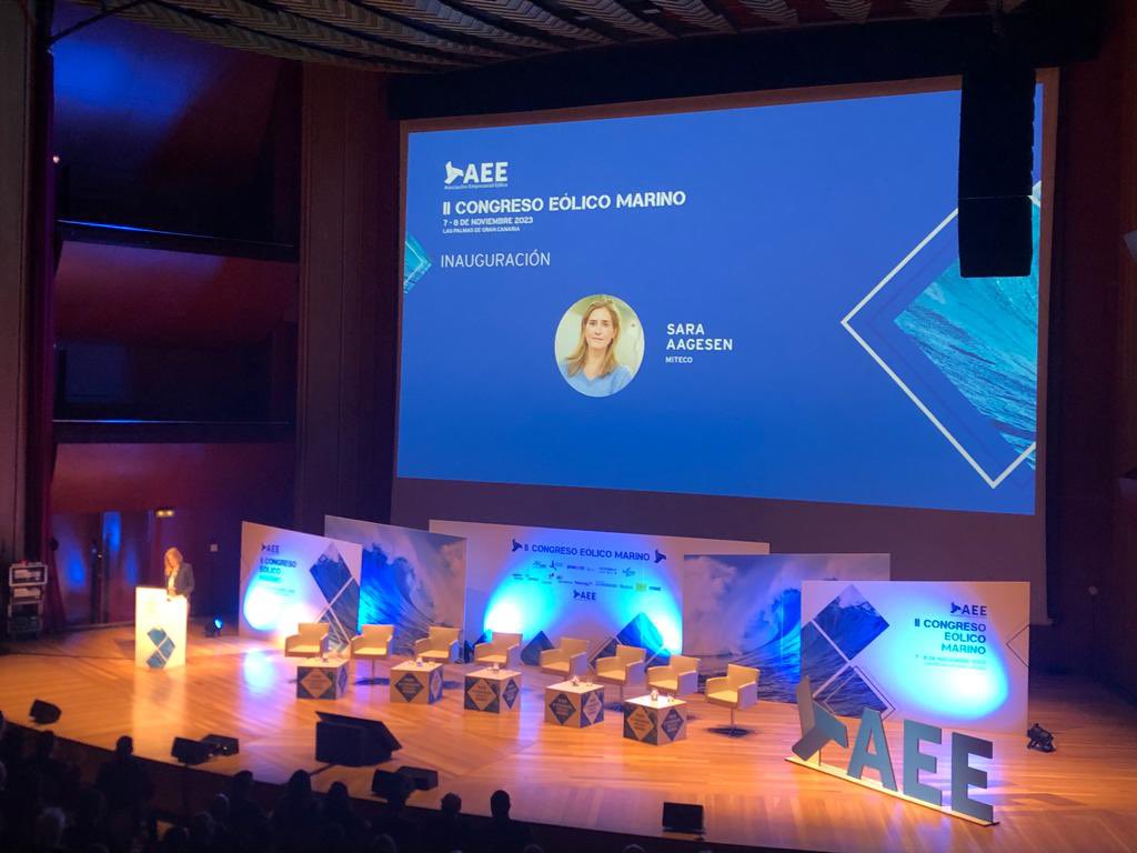 Participamos en el II Congreso Eólico Marino, celebrado durante los días 7 y 8 de nov. en Las Palmas de Gran Canaria. 
Los principales expertos en eólica marina y flotante se reúnen, para así reforzar nuestra posición  y liderazgo en desarrollo tecnológico de eólica marina.