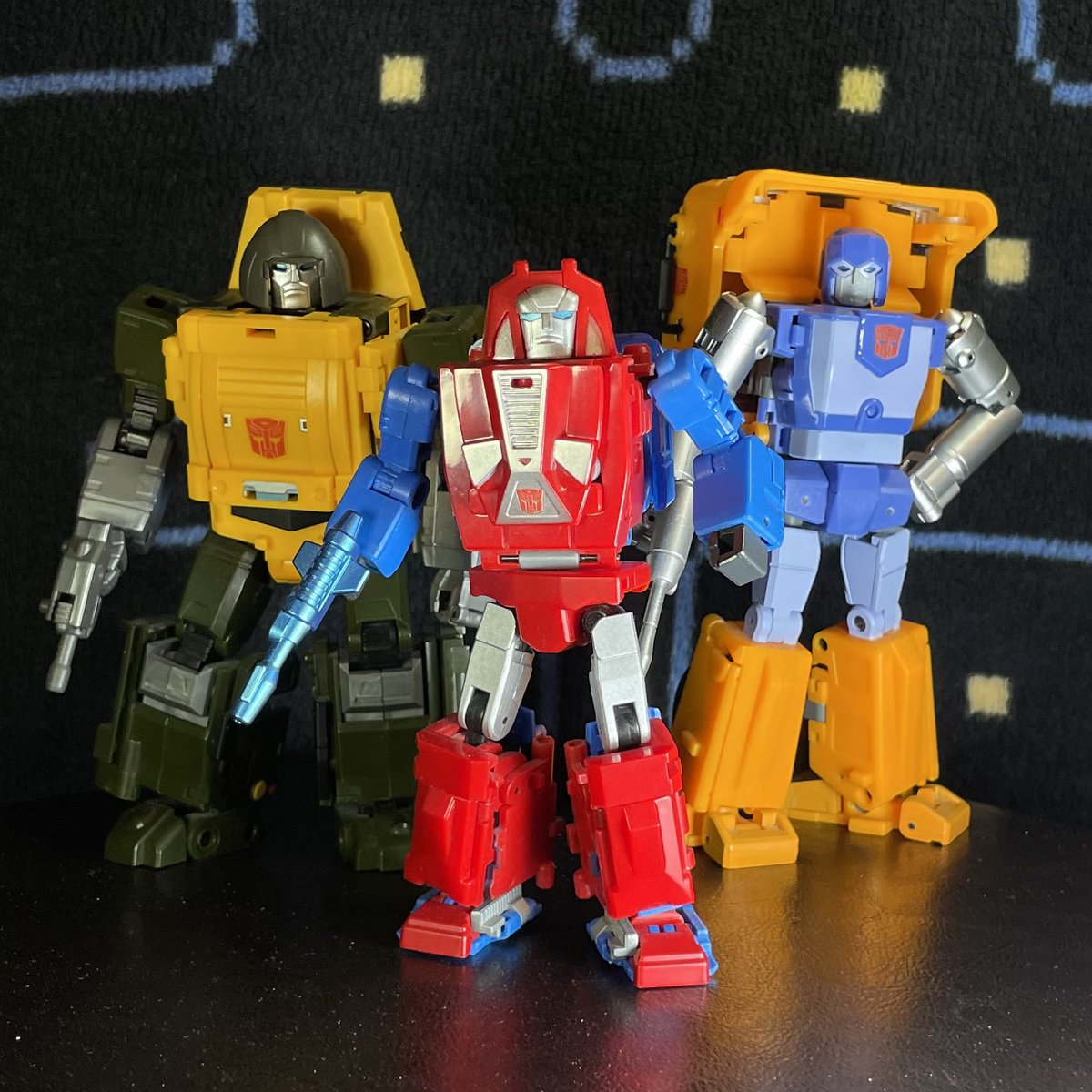 StryderWolfe's tweet photo. Truck Boys, Badcube-style! (Itโs apparently Truck Boy week! ๐)
#Transformers #toys #Gears #Brawn #Huffer #Autobots #Badcube #80s https://t.co/JIXy2gAUKI