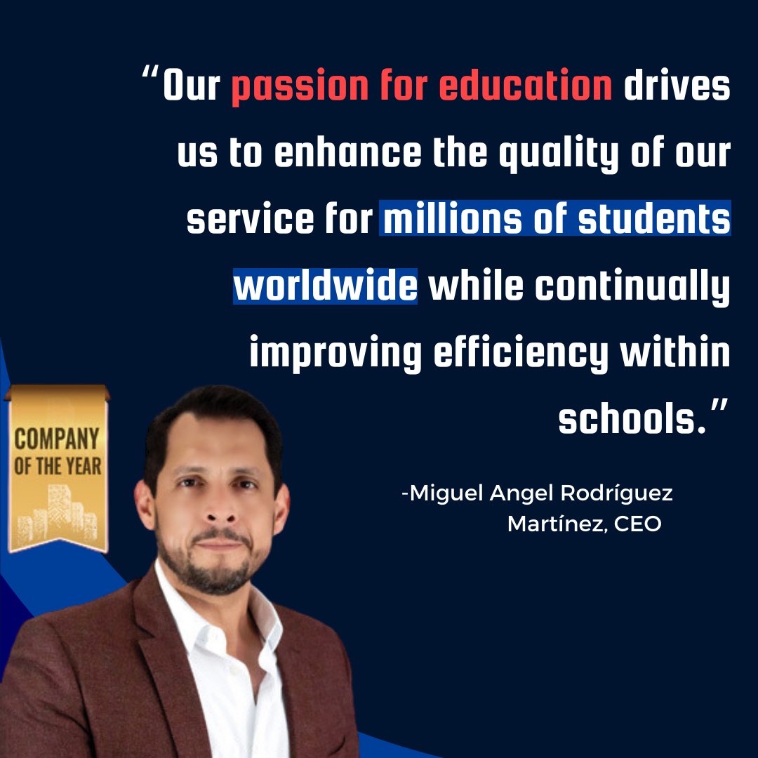 link4campus's tweet image. Exciting news!✨ 

We have been named by @cioreview Company of the Year 🏆 with recognition as the “Most Promising Education Technology Solutions Provider in Latin America 2023”

Check out the full article👇🏼
lnkd.in/e9jPq7SN