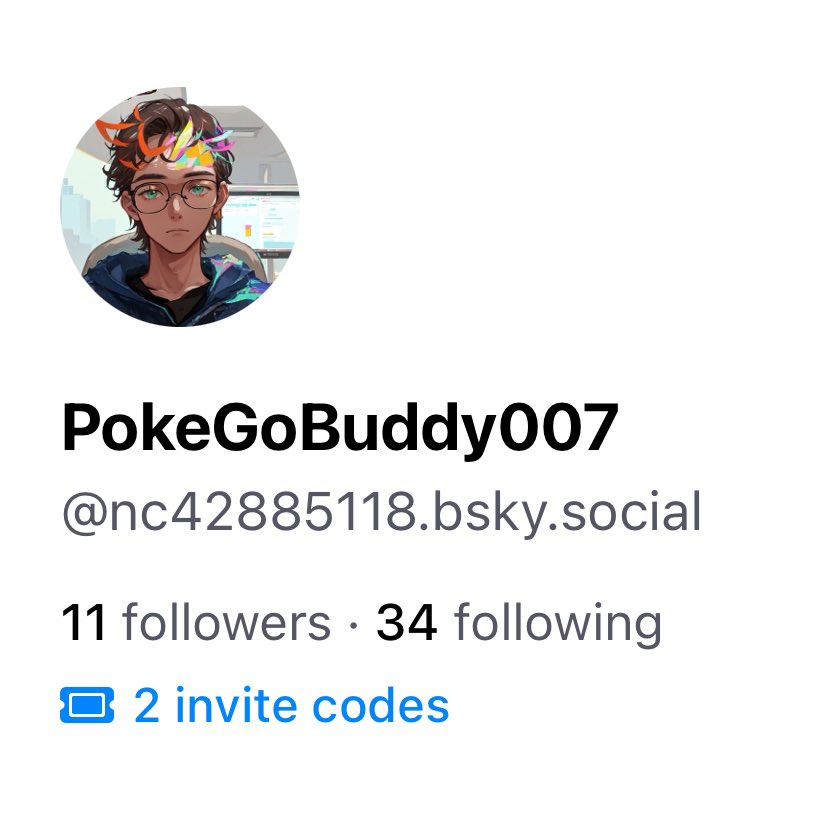 NC42885118's tweet photo. If anyone is already on BlueSky please add me. If you need a code to BlueSky and you are on my Pokémon Go friend list, then I have 2 codes available. First come first served #BlueSky #TwitterAlternative https://t.co/aviAqrLg2R