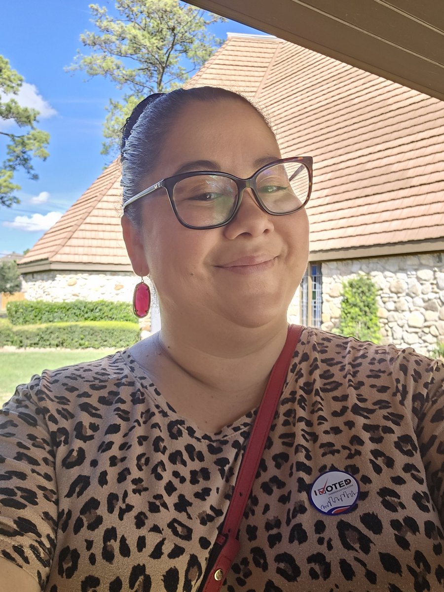I voted today! <a href="/CFISDAndre/">Andre' Elementary</a> #LeopardsLead 🐆 #CFISDVOTES