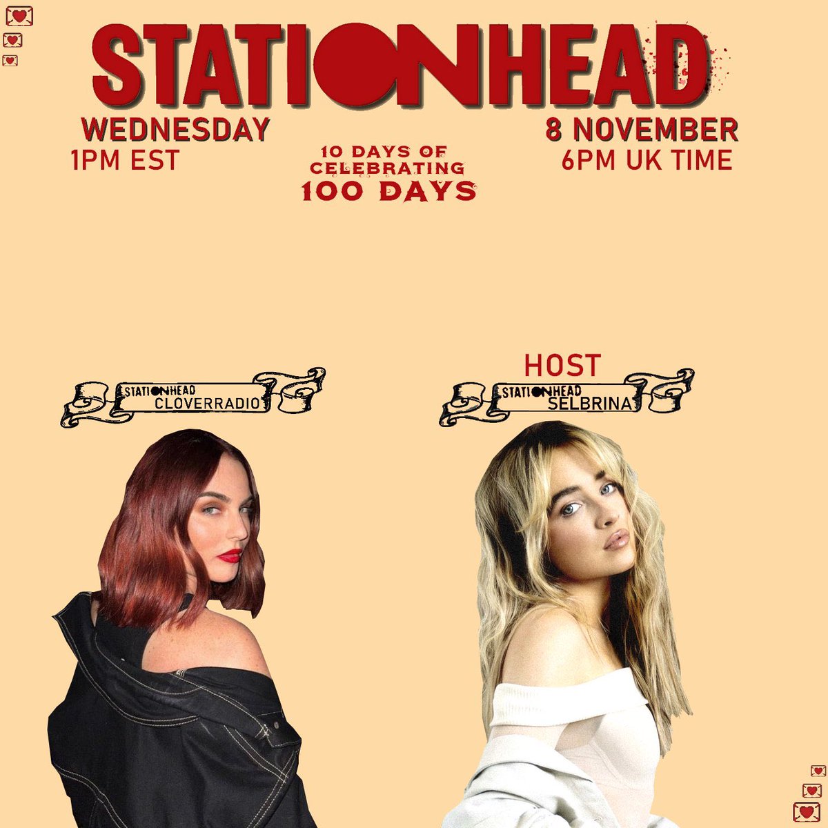 CloverRadio's tweet image. #TeamJoJo The JoJo x Sabrina Carpenter collab streaming party with @SCdecode on my channel has started! Pls join 🩷 stationhead.com/cloverradio  and tune in tomorrow stationhead.com/selbrina for @SCdecode collab party !