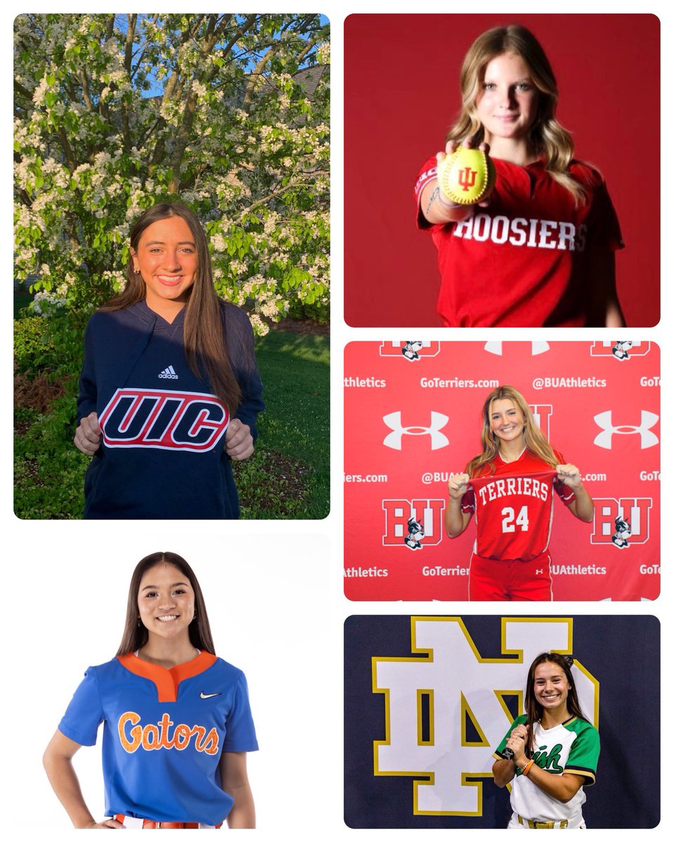 We are so proud and excited for all of our Seniors who will be signing their NLI in the next couple of days! Enjoy this moment, you have earned it! 💪🏻🥎🧡🖤