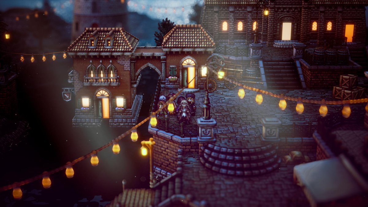 A few more shots 👌  #PS5Share, #OCTOPATHTRAVELERII