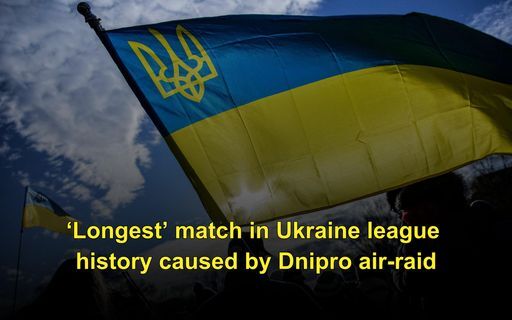 Jogo de futebol na Ucrânia dura 4 horas e meia devido a alarmes antiaéreos  - Superesportes