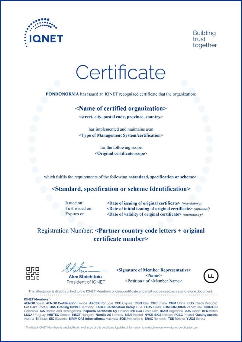 FONDONORMA's tweet image. #IQNETday 11 noviembre 2023. Las organizaciones con Sistemas de Gestión certificados por @FONDONORMA reciben el certificado IQNET, herramienta exclusiva que permite competir con confianza en el mercado global mediante el reconocimiento ofrecido por los miembros de la Red