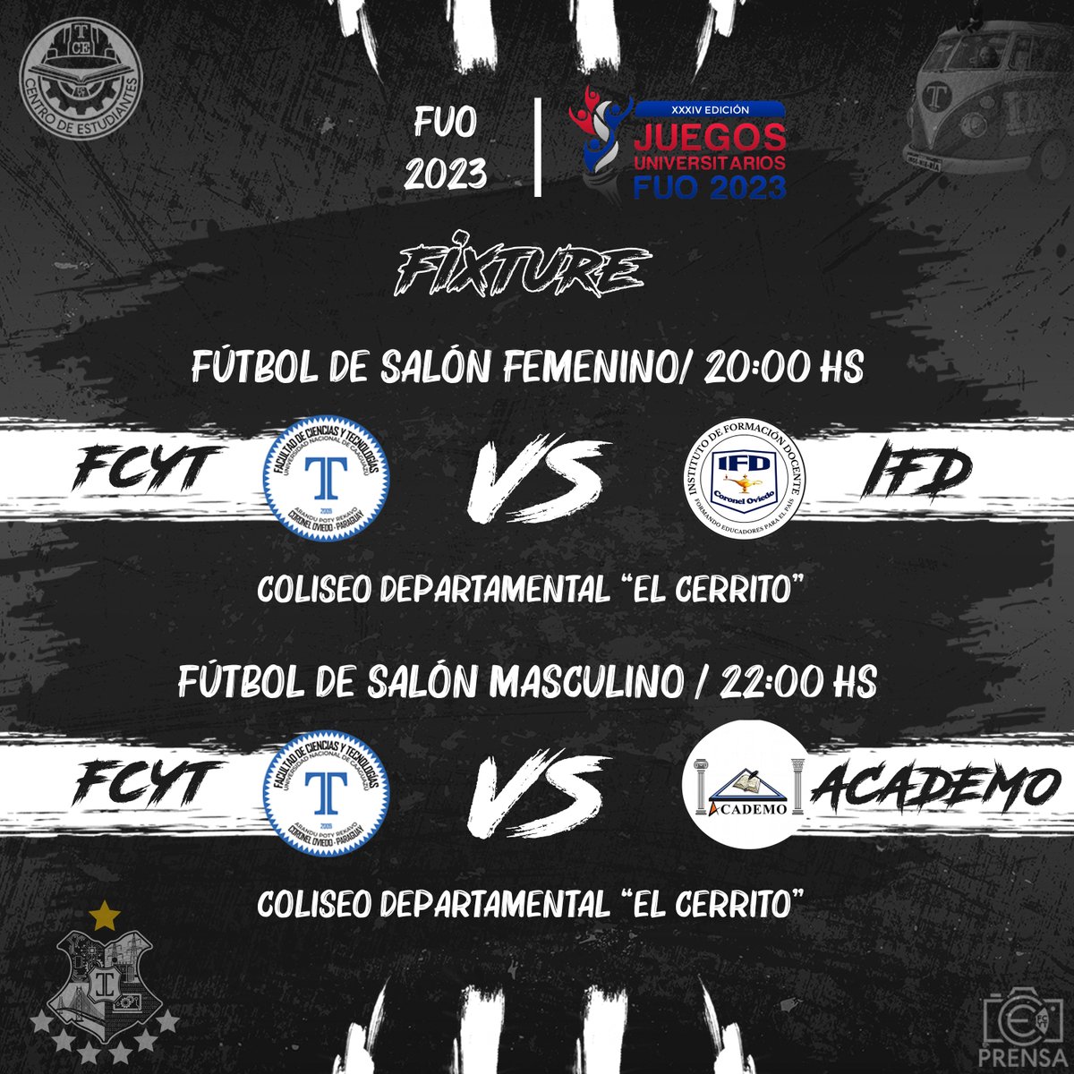 CE_FCyT's tweet photo. Hoy debuta el último campeón #vamosinge https://t.co/yqBusqtscS