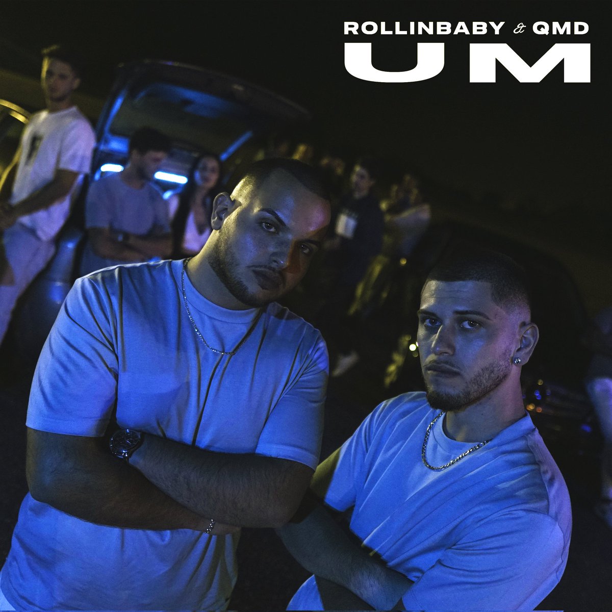 "Rollinbaby &amp; qmd - UM" estará disponível amanhã (08/11) no YouTube as 18:00, sintam-se á vontade de partilhar 🙏🏼🔜⚠️