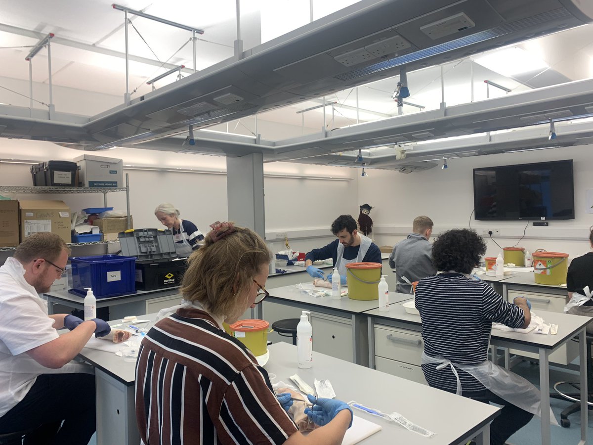 November RGH Bootcamp commenced today.  Fantastic to have faculty and candidates from as far afield as Orkney and Shetland. Eased everyone in today with our fabulous Paedeatric Sims, surgical skills and skills &amp; drills to name a few.