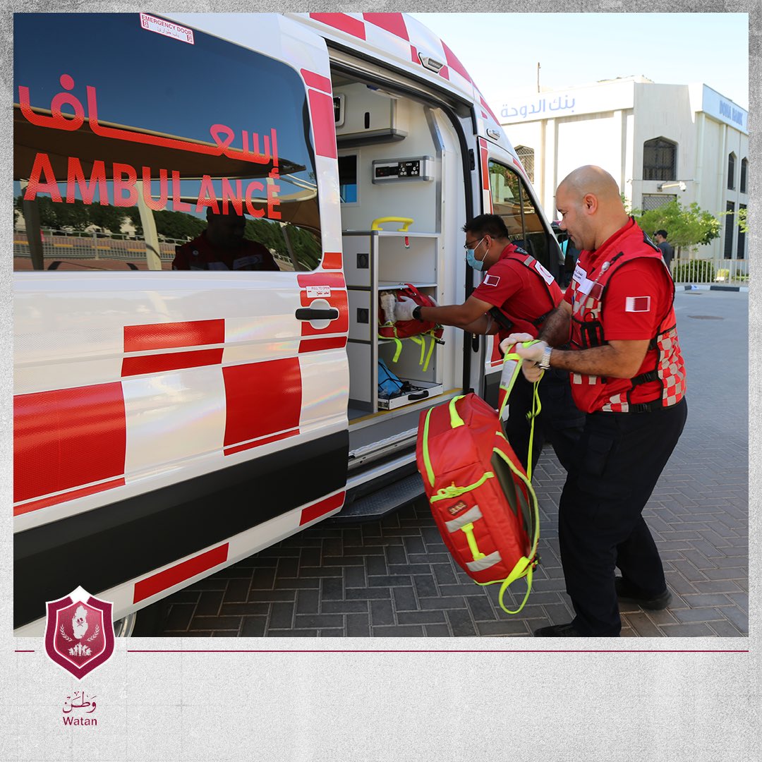 MOI_Qatar's tweet photo. انتهى اليوم الثاني من #تمرين_وطن 2023 وجميع الجهات العسكرية والمدنية على أتم الجاهزية للتعامل مع أي طارئ في الأحوال الاعتيادية والطارئة.
#تمرين_وطن
#watan_exercise https://t.co/Eua9SRp691