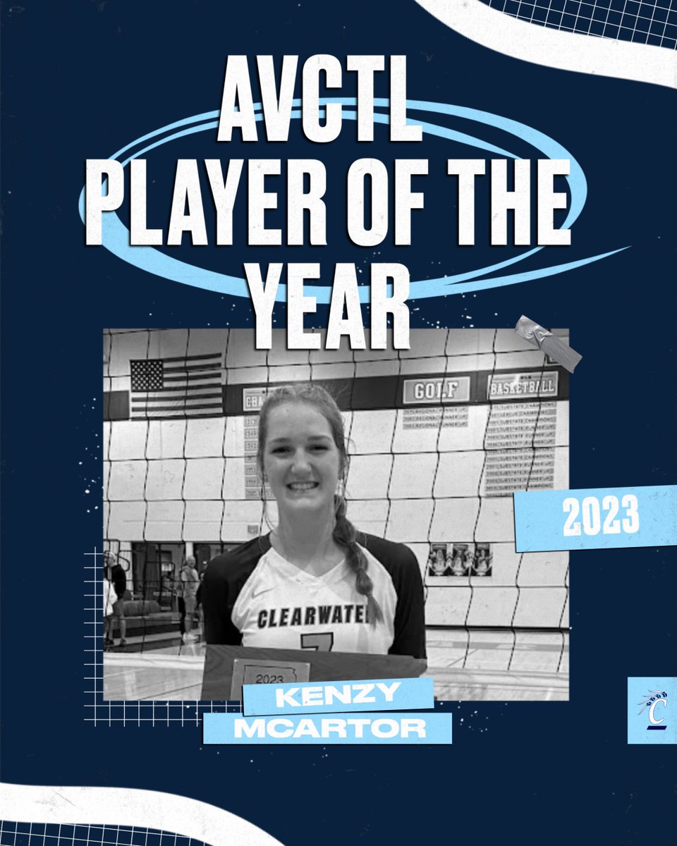 Congratulations CHS Junior Kenzy McArtor
2023 AVCTL PLAYER OF THE YEAR
#one264