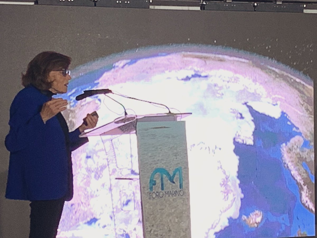 IBZPreservation's tweet photo. “We are changing the nature of nature.” @SylviaEarle inaugurating the 2023 Marine Forum in Ibiza tonight. “We do have a choice… There is cause for hope. But we have to hurry.”
@ForoMarino #foromarino2023 https://t.co/HZEn6Q6yEq