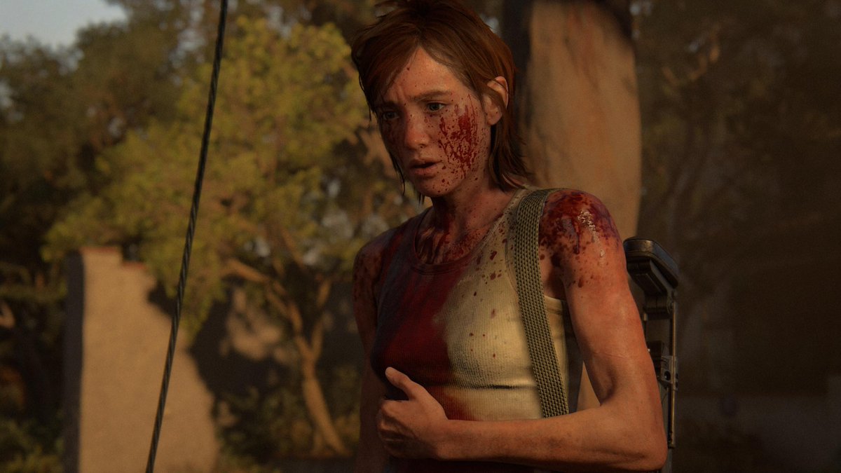 PossPs5Gaming's tweet photo. That was it, part II! What a story, after years i played both games back to back. Still one of the best games ever 🙌! The next game will probably be The Calisto Protocol, available for free download last month. I'm going to see if I like it. #TheLastofUsPartII #PS5hare https://t.co/pA8Sut1Iig