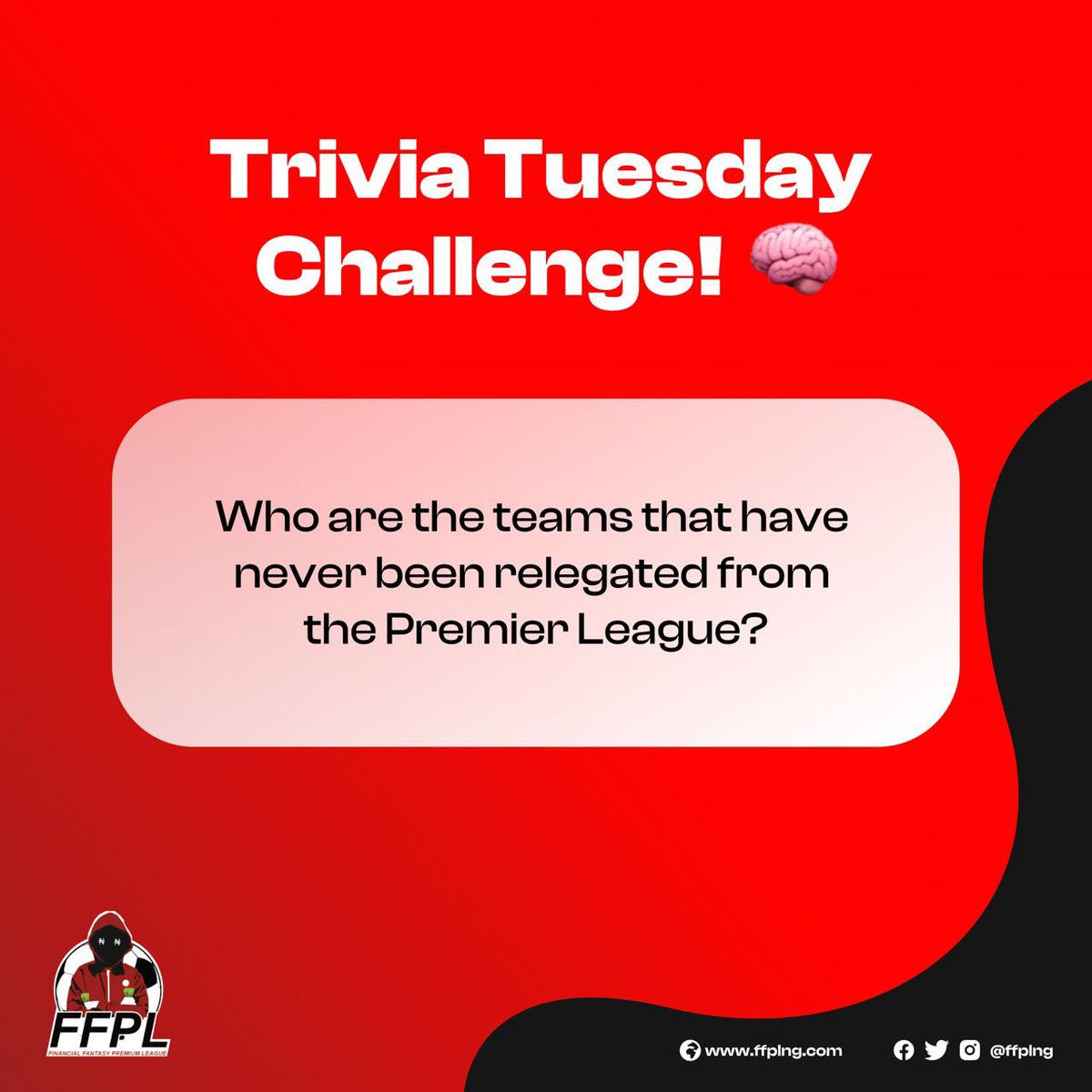 Are you truly a premier league fan? Here’s a challenge for you! #TriviaTuesday #PremierLeagueTrivia #TestYourKnowledge