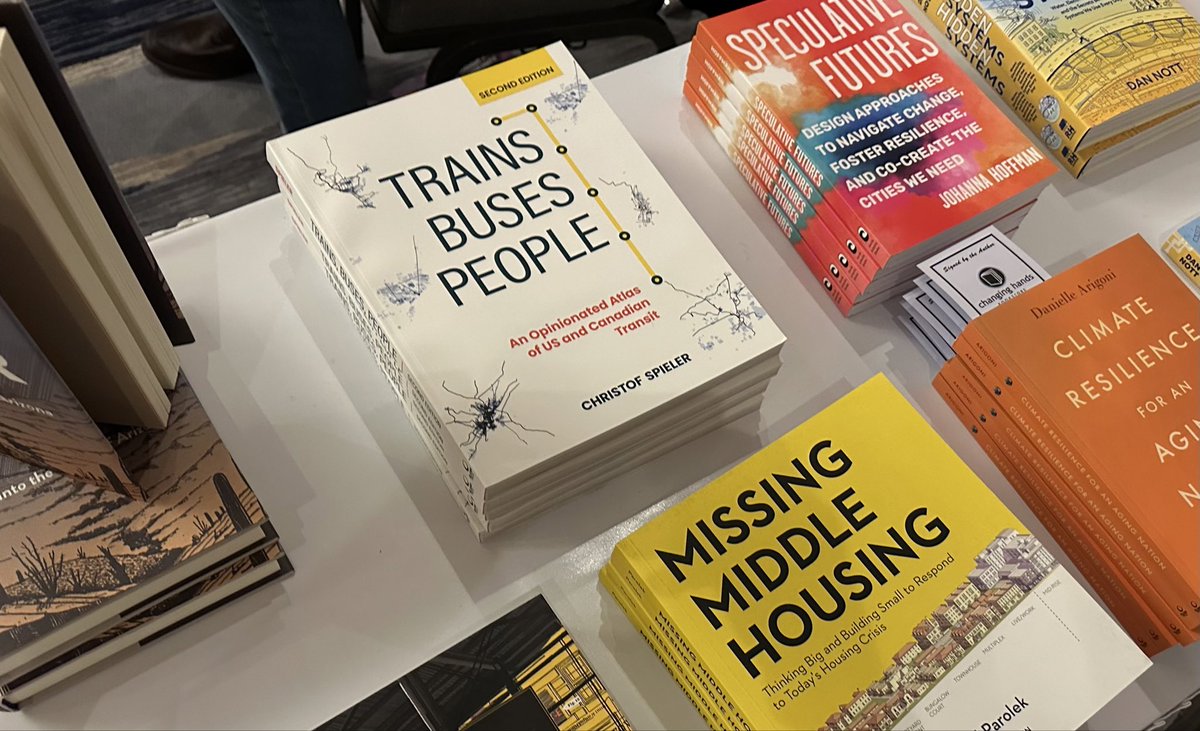 christofspieler's tweet photo. At #mpactphx? You can buy “Trains Buses People” at the conference bookstore until 4:00 today, and if you see me I’ll happily sign your copy. https://t.co/12HGd5y2rZ