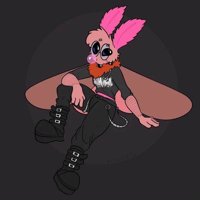 Moth goth! Work for Yashiro