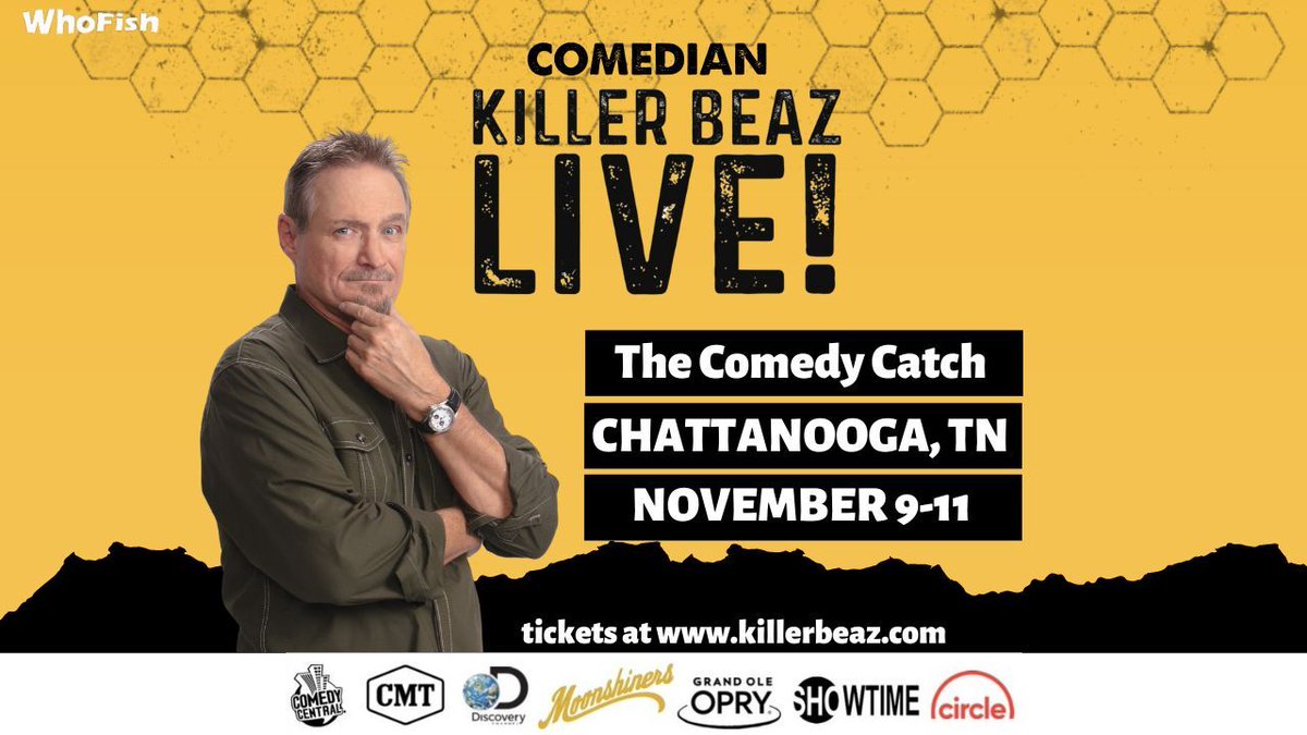 KILLERBEAZ's tweet photo. Three nights straight of laughter at @comedycatch stage
See you there!
#KillerBeaz #Comedian #Moonshiners #standupcomedy #thecomedycatch #comedyshow https://t.co/JXOlyCCOQb