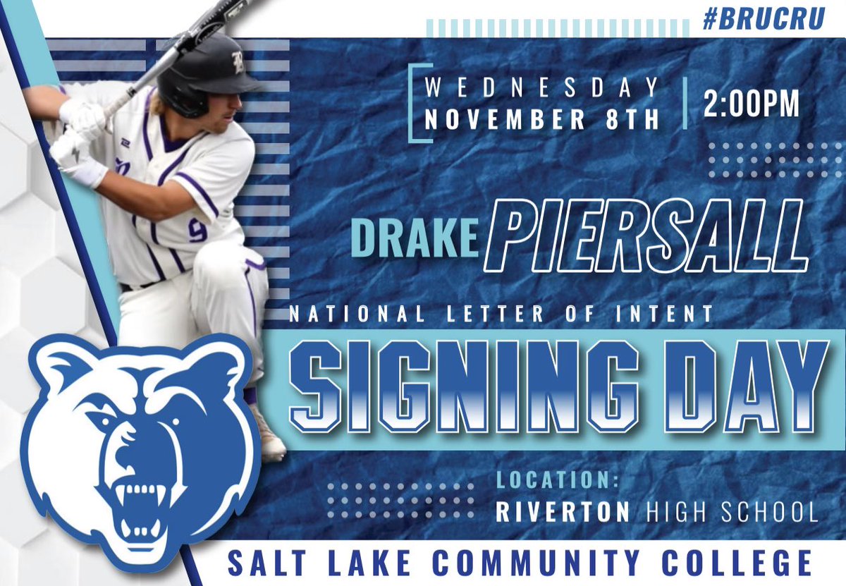 Drake Piersall (@drakeespn) on Twitter photo Excited to announce that I have committed to further my academic and athletic career at Salt Lake Community College. Thank you to family and friends who have supported me on and off the field along the way. HUGE thank you to coaches <a href="/dg_nelson/">DG Nelson</a> <a href="/jasoncrawford40/">Jason Crawford</a> <a href="/SLCCCoachG/">Glen W Spencer</a> Excited to announce that I have committed to further my academic and athletic career at Salt Lake Community College. Thank you to family and friends who have supported me on and off the field along the way. HUGE thank you to coaches <a href="/dg_nelson/">DG Nelson</a> <a href="/jasoncrawford40/">Jason Crawford</a> <a href="/SLCCCoachG/">Glen W Spencer</a>