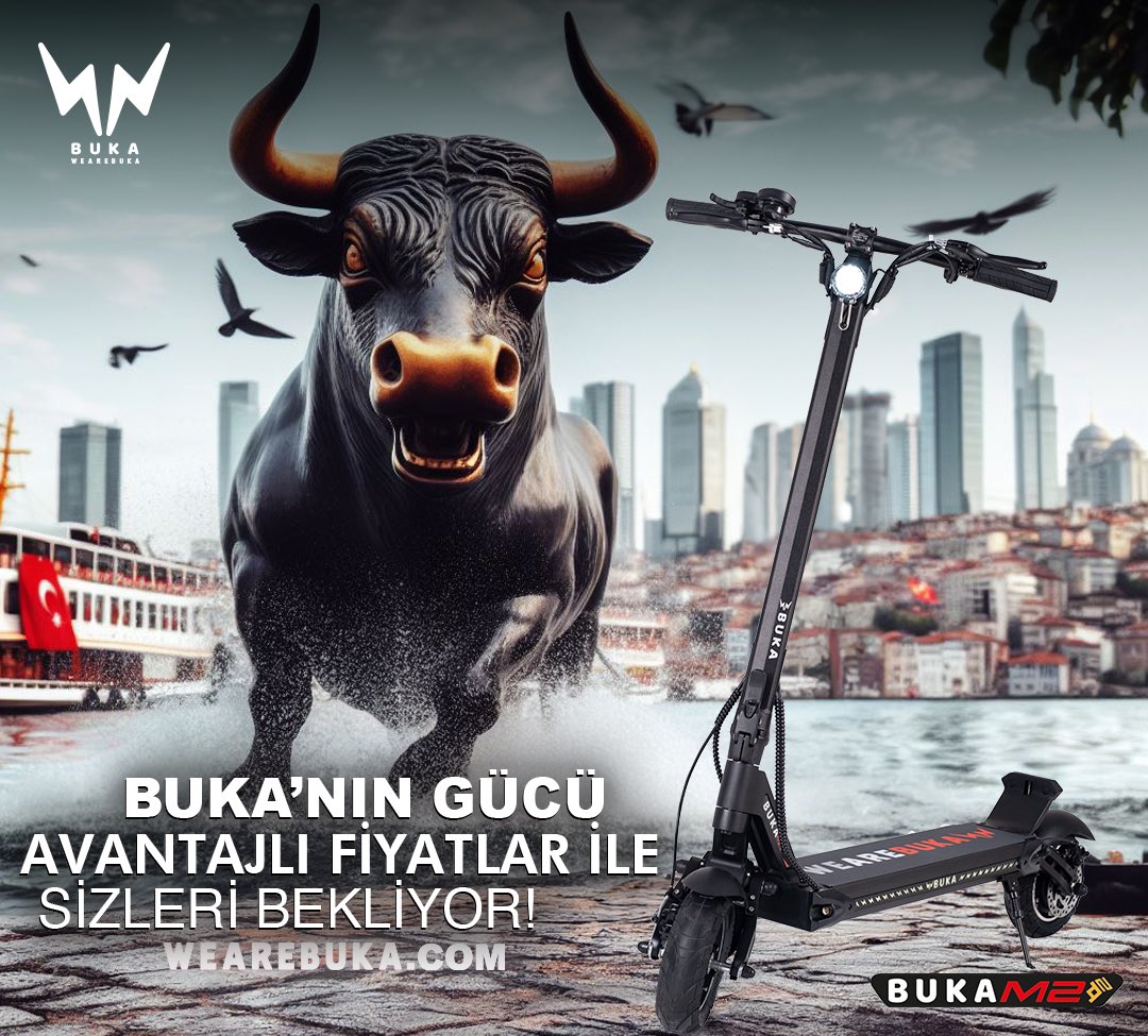 Buka'nın gücü avantajlı fiyatları ile sizleri bekliyor! | The power of Buka is waiting for you with its advantageous prices!

#mikromobilite #micromobility #buka #bukam2 #wearebuka #worldofbuka #i̇stanbul #türkiye #şehrinikeşfet #ekonomiksürüş #keyiflisürüş #bukapower #bukagücü