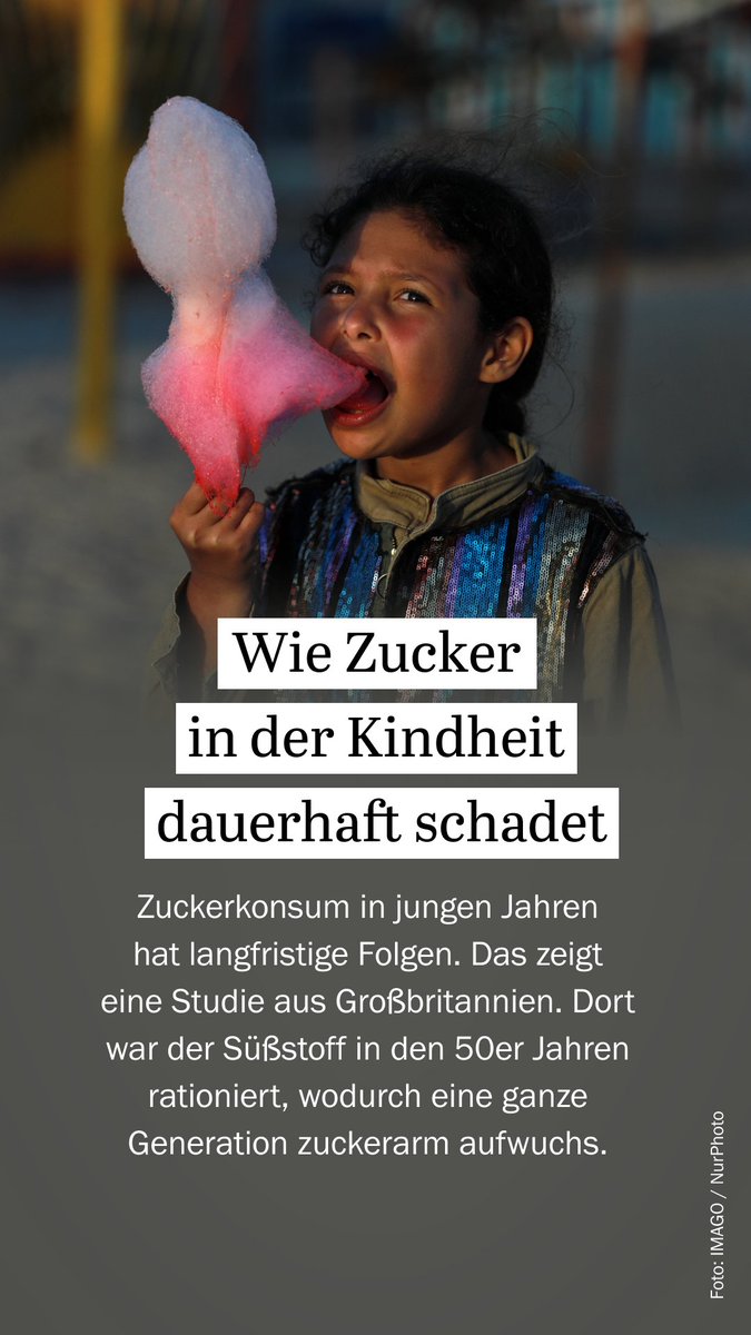 Mehr Zucker bedeutet mehr Krankheiten. tagesspiegel.de/gesundheit/ein…