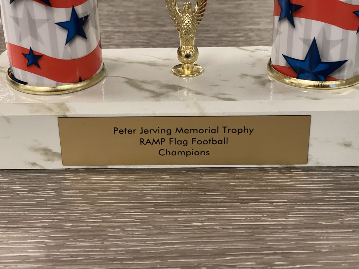 MilwaukeePolice's tweet image. Championship Victory for #MPDDistrict2! They claimed the championship title in the MPD Recreational Association Milwaukee Police Flag Football League!  They dedicate this win to Ofc. Peter Jerving. #fallenbutnotforgotten #MKEPD

Share to celebrate their fantastic win!