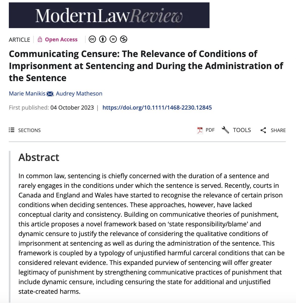 Marie Manikis tweet media