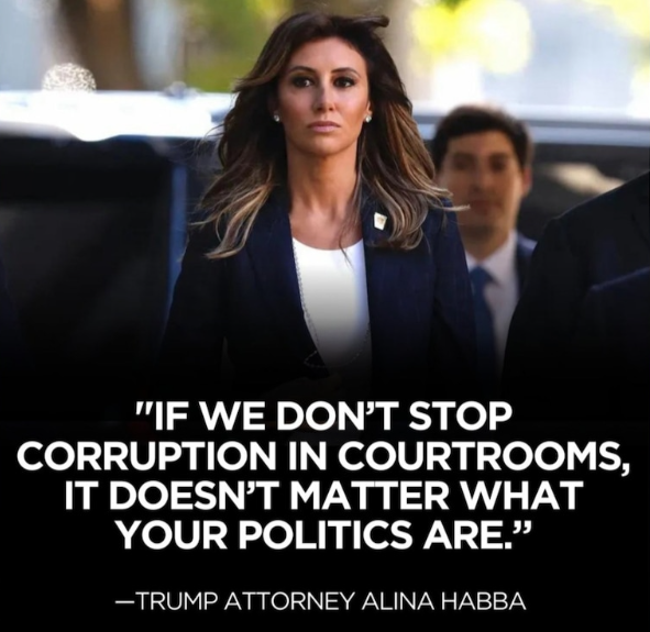 KMGGaryde's tweet image. Do you agree with Alina Habba?

YES OR NO?
👇 👇 👇