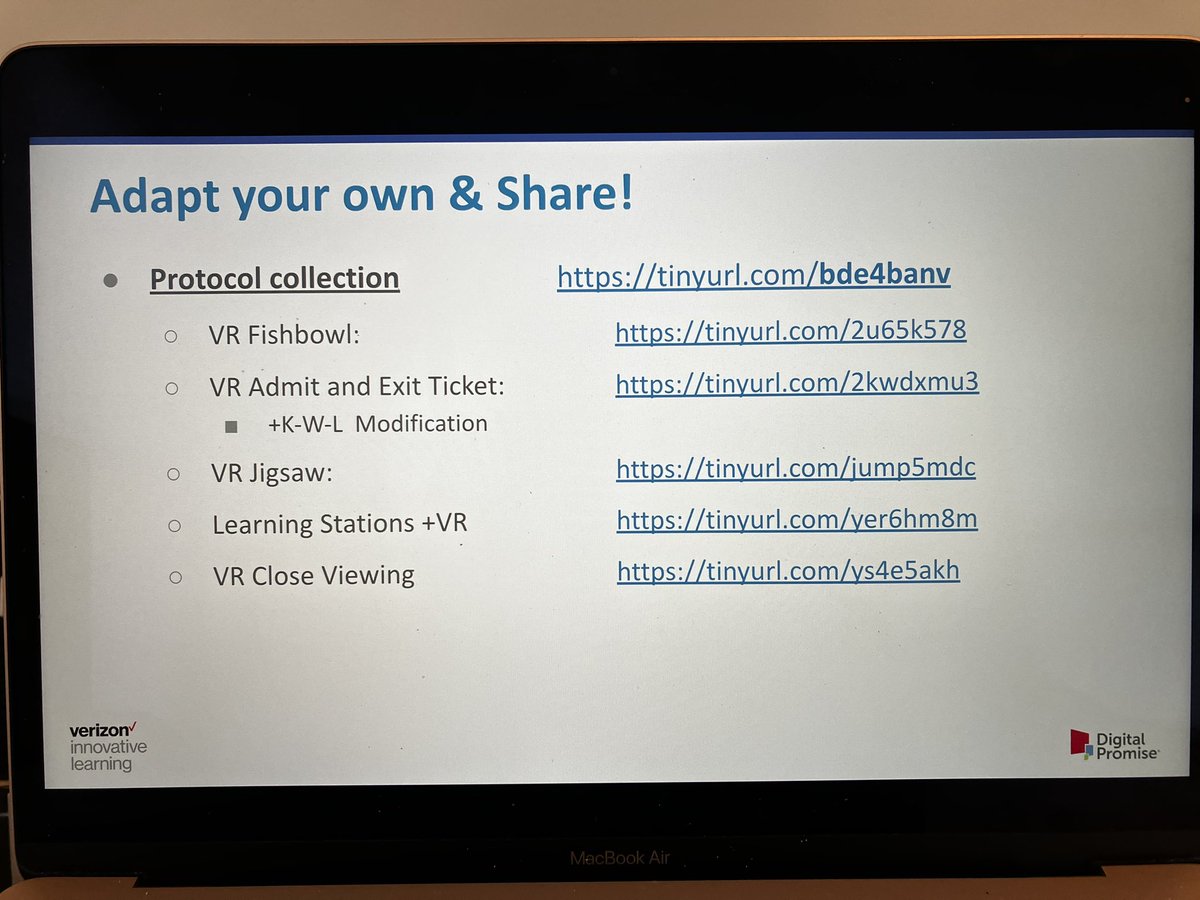 Who doesn’t love FREE resources when it comes to planning for VR in the classroom? #VRintheClassroom #ElevatingInnovation23