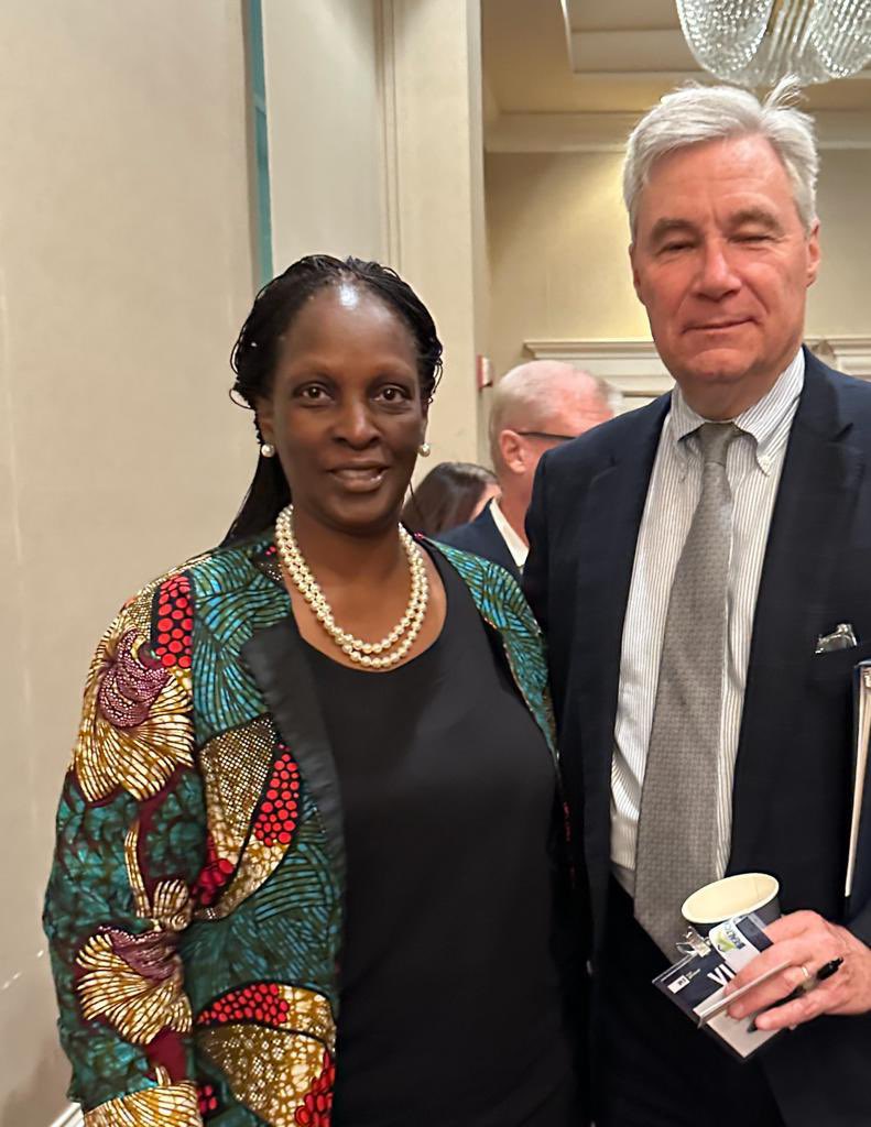 l am attending the International Economic Development Program with Rhode Island @GovDanMcKee, @SenJackReed & @SenWhitehouse amongst other guests hosted by RI Secretary of Commerce Elizabeth Tanner. @ugandainvest is to be honored as part of the Program's 2023 #GoGlobalAwards.