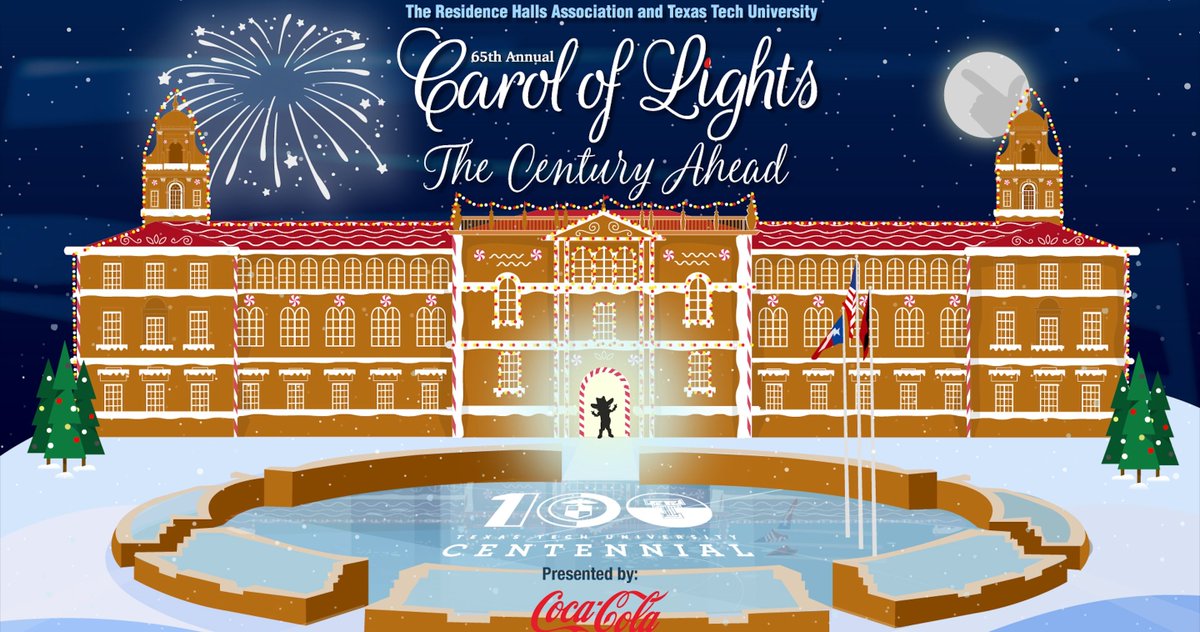 Let the countdown begin! We are overjoyed to announce that the 65th annual Carol of Lights is only 25 days away. Carillon starts at 6:30 PM and the event begins at 7:00 PM.
