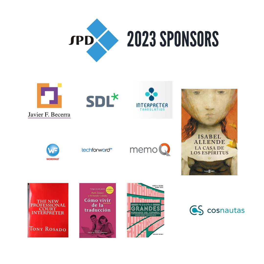 ATASpanishDiv's tweet photo. Our heartfelt gratitude to the 2023 SPD Raffle Sponsors!

The SPD is overflowing with gratitude for the amazing sponsors who made our 2023 Annual Dinner —“Muchas culturas, un solo idioma”— at the @atanet 64th Annual Conference in Miami a smashing success!

https://t.co/ISKhMXCh9b https://t.co/1O05lFe3lM