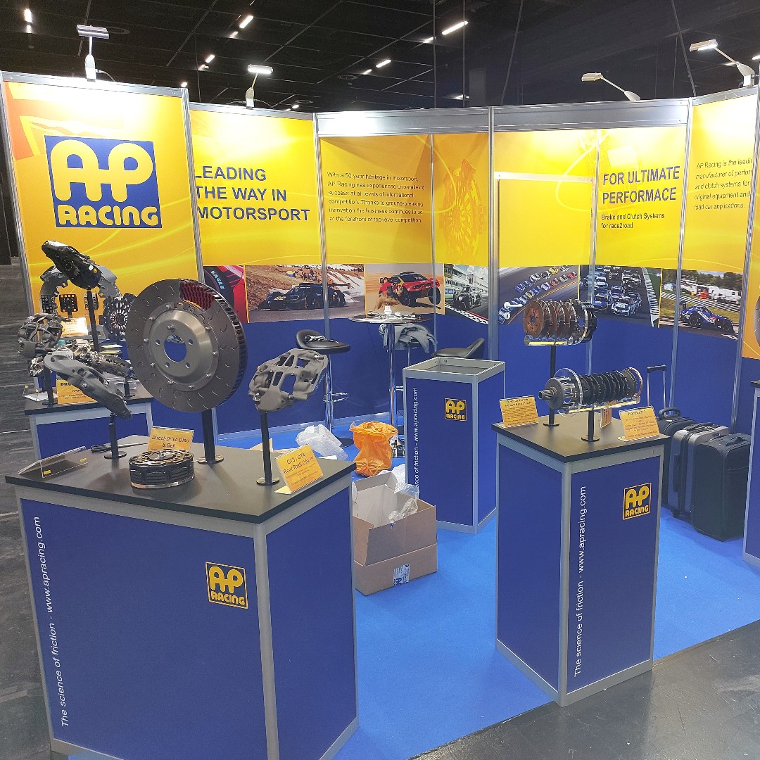 APRacingLtd's tweet photo. Getting ready for PMWE 2023! Join us at booth 19015!
#apracing #race2road #brakes #clutches #pmwe https://t.co/i9l4uKe15R