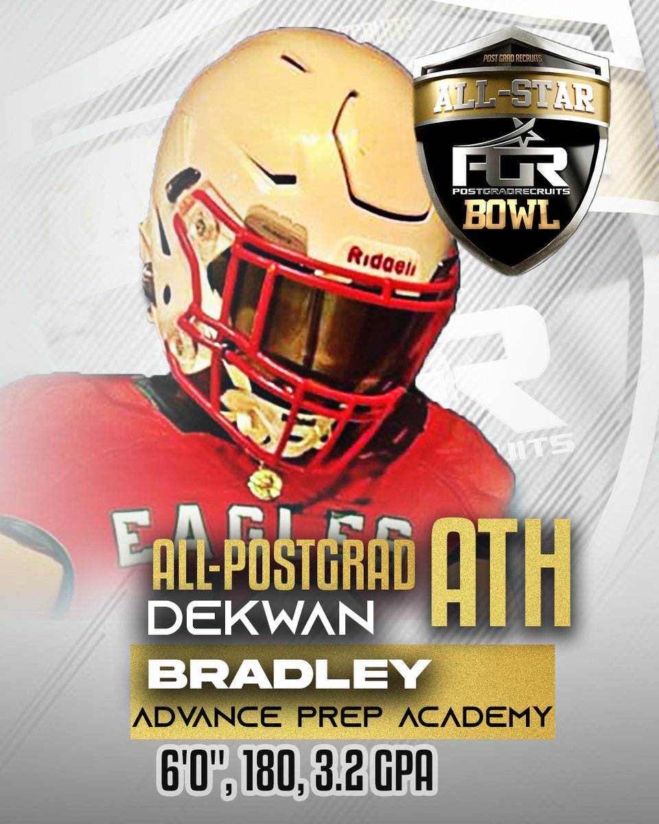 MEET ALL-POSTGRAD ATH @DekwanBradley3 of @AdvancePrepPG hudl.com/team/v2/250029…