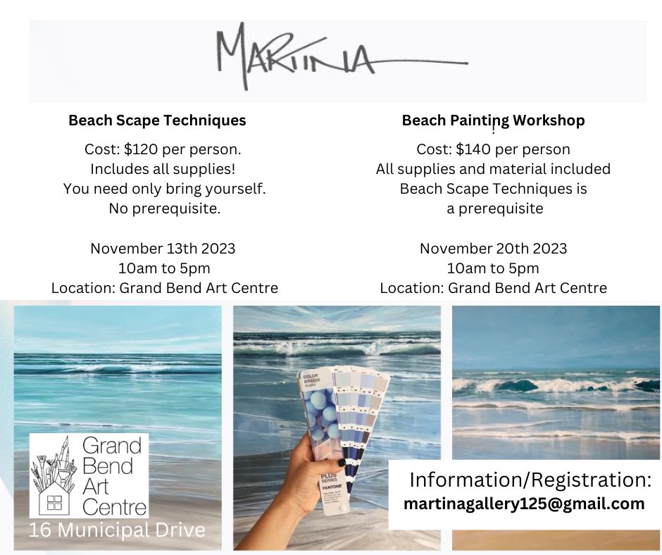 We’re excited to have artist Martina Bruggeman back at the Centre! @ArtsTrailon21