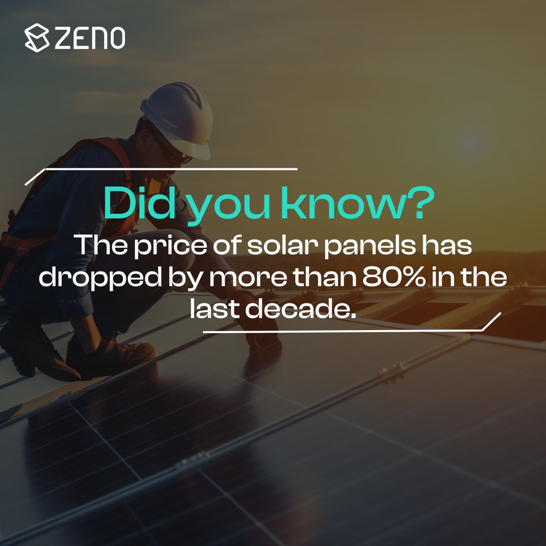 Join the exciting movement towards a sustainable future ☀️

#ZenoRenewables #LeadtheCharge