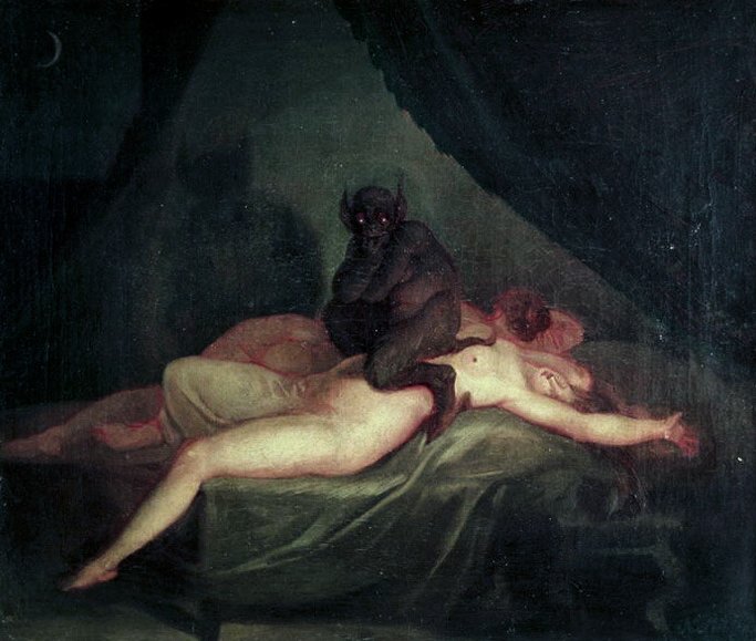 solisolsoli's tweet image. Nightmare, 1800, by Nicolai Abraham Abildgaard