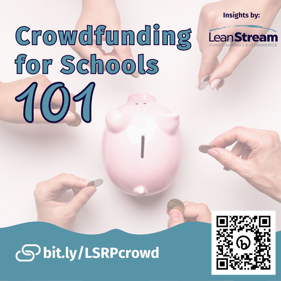 💡Learn how schools can harness the power of crowdfunding for fundraising success! 💰 Discover beginner-friendly tips and ideas to support your school's goals at bit.ly/LSRPcrowd. 📚 #SchoolFundraising #Crowdfunding101