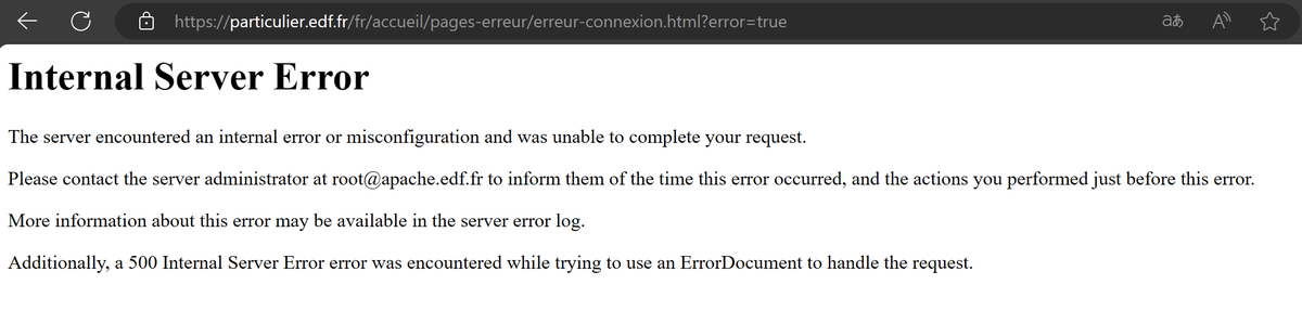 jmcruvellier's tweet image. Coucou @EDFetMoi #InternalServerError #Error500 #TransitionEcologique #SuiviConsommation #CestPasGagne