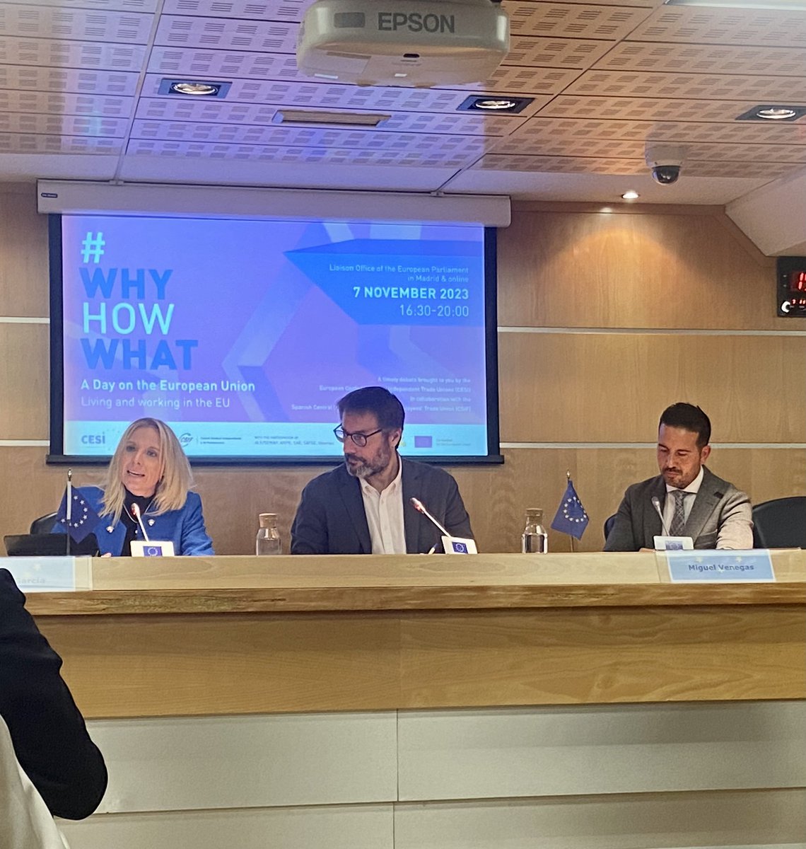 anpenacional's tweet photo. ANPE en #WeEP24 en Madrid 🇪🇸
Por qué-Cómo-Qué: Un día de la Unión #Europea

@CSIFnacional, @AleDrivers, @CESIunions , @Sindicato_SATSE, @Valorianenred, @Sindicato_SATSE 🤝

#EUelections24 https://t.co/CSlW4lIUlQ