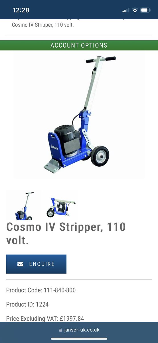 Selling this floor scraper. Brand new never used. Collection Kent £1500 Ono    Pm for more info