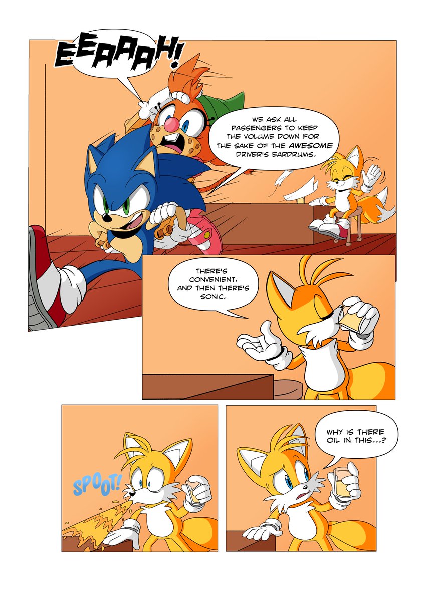 Here is the complete comic for Clean Up Chaos Part 2 which features in Year 2 of the #IDWSonic  @FanAnnual!

Story written by me, and featuring talent from, 
@LazlabzMedia @WRJDart @Knotstoons @Themechaguy NigmaFrankie @Rechi_C @catdragon18 @SethShay2 

We hope you enjoy it!

1/6