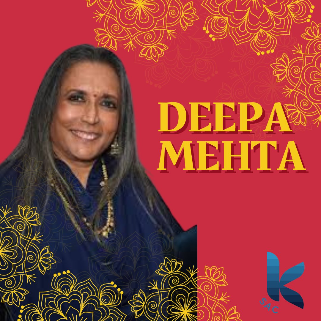 Today's highlight for Hindu Heritage Month is Deepa Mehta! Mehta grew up in India and eventually got involved in documentary filmmaking She has been working in Canada as a television and film director and screenwriter. Her 2005 film Water was nominated for an Academy Award!