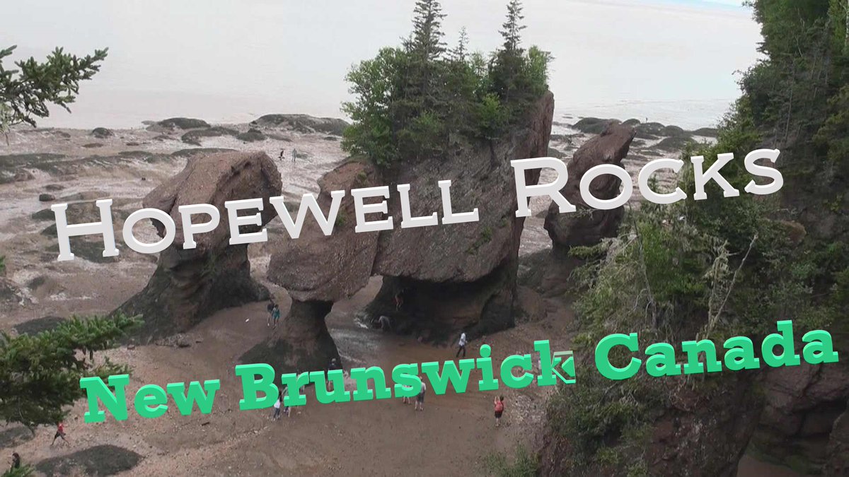 Hopewell Rocks🪨 Ocean Floor Access🌊 New Brunswick, Canada🍁 | Travel youtu.be/xMbMqwAiPlY #HopewellRocks #Canada #travel