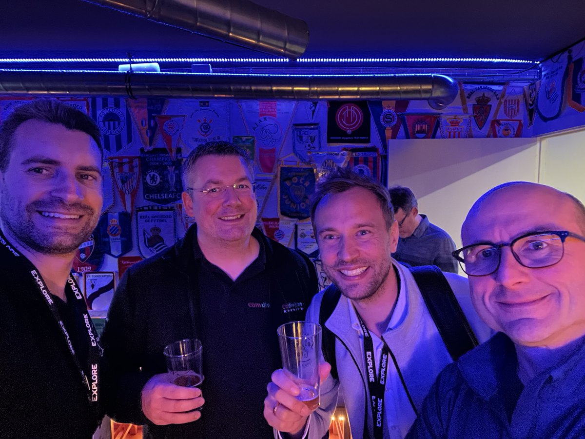 vKai_S's tweet image. Some nice talks with @hennig_jens @lenzker and @microlytix at the #vExpert party #VMwareExplore2023. Thank you @vCommunityGuy for organizing!