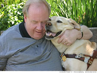 For a dog who was afraid of thunder, Roselle the guide dog did her job calmly through the ear-splitting noise and crashing debris that engulfed the 78th floor of the North Tower on 9/11. 

Her owner, Michael Hingson, blind since birth, smelled jet fuel. Yet he trusted that his