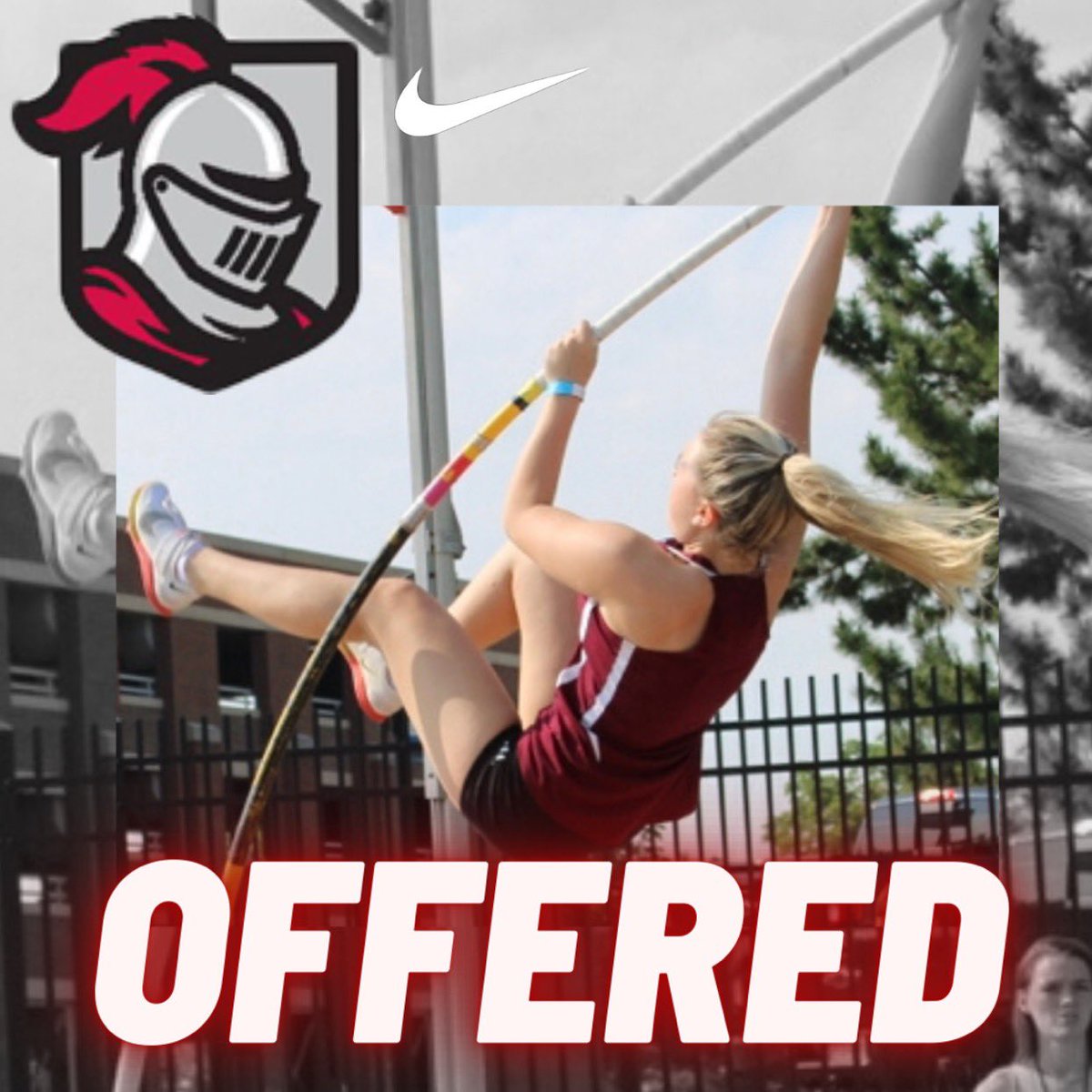 I am very very excited to announce I have received an official scholarship offer from @abbeyxctracktri #raisethered 🚩