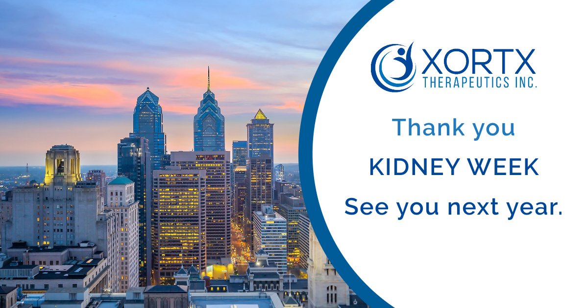 Thank you <a href="/ASNKidney/">American Society of Nephrology</a> for hosting a great #KidneyWk conference. Catch up on the $XRTX sponsored study presented last Thursday. 

bit.ly/3FGEZVj
