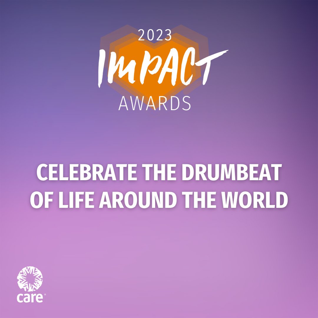 So proud to be co-hosting the 2023
@CARE #ImpactAwards with @DebRobertsABC on Nov. 8 with special guest performance by @Sheila_Edrummer! 

CARE works globally to save lives, defeat poverty, and achieve social justice. 

Tix + Info: care.org/get-involved/a…